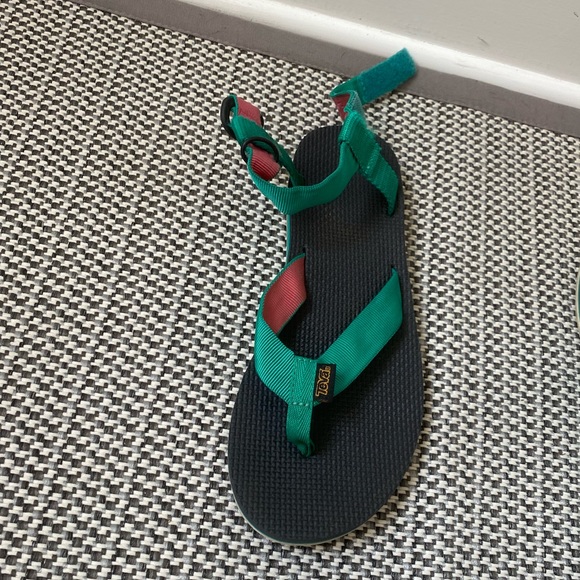 Teva Shoes | Pink And Green Tevas | Poshmark